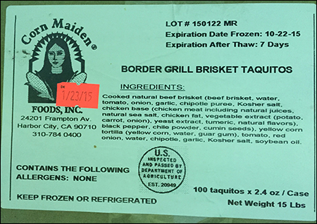 Corn Maiden Foods, Inc. Recalls Beef and Pork Products Due To Misbranding and an Undeclared Allergen 